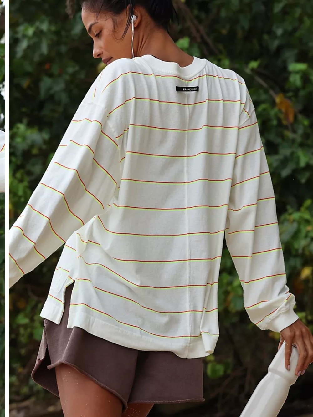 Free People Movement Striped Long Sleeve